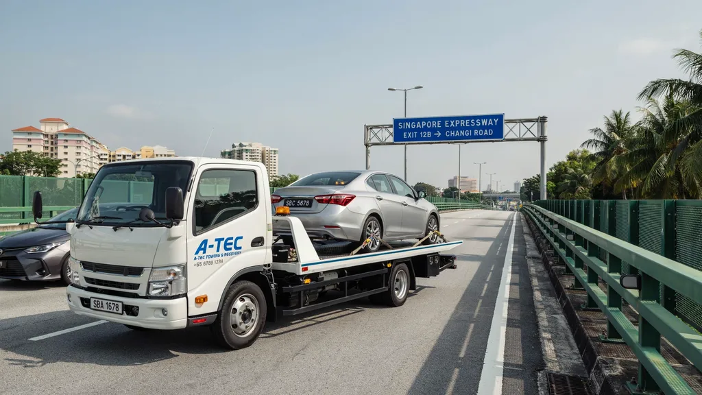 Emergency towing and recovery vehicle